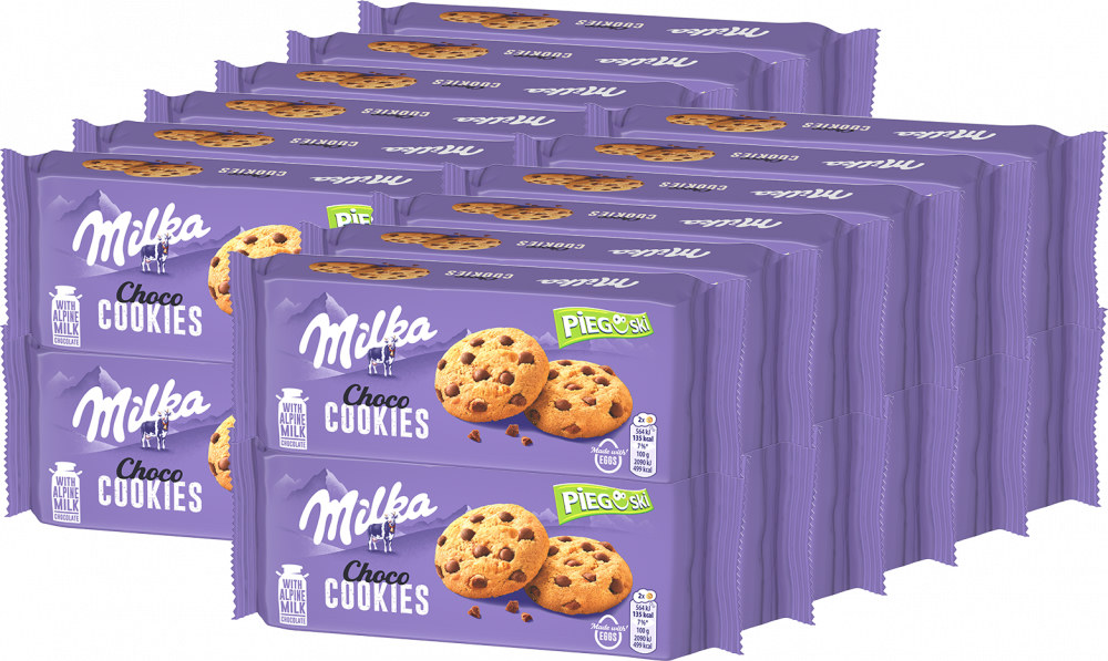 Milka Cookies Carton 24pcs
