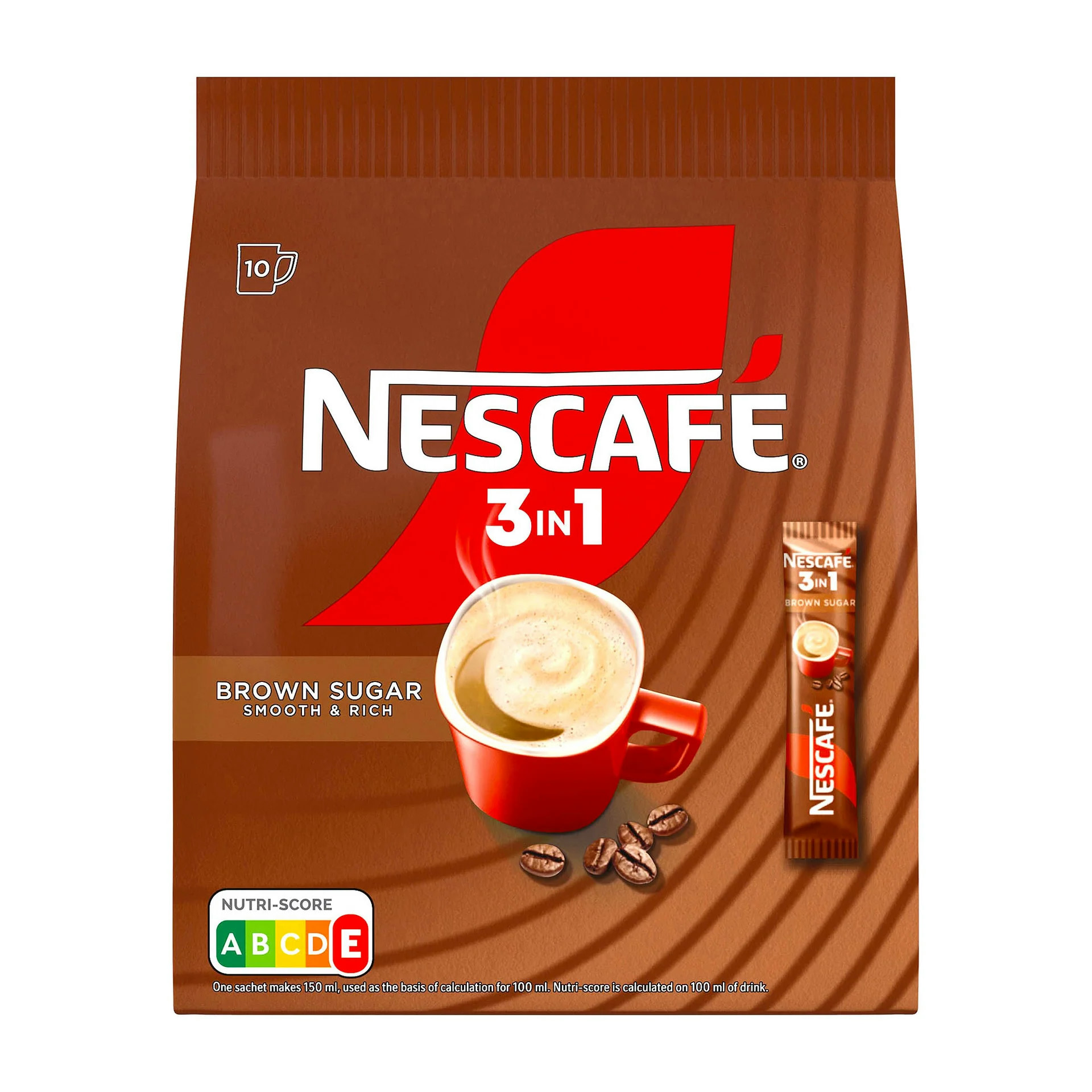 Nescafe 3 in 1 Kahverengi Şeker