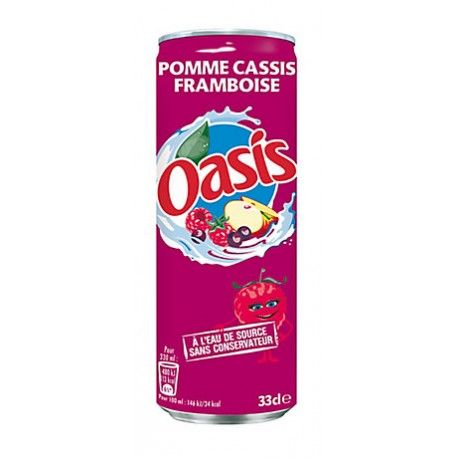 Oasis Pomme Cassis Framboise 24x33cl