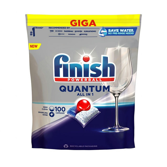 Finish Quantum 100pcs Lave Vaiselle