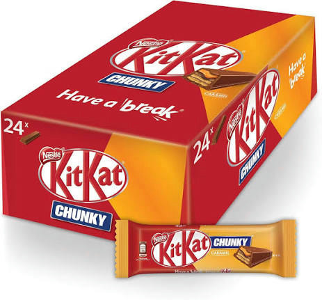 Kit Kat Chunky x24 Caramel