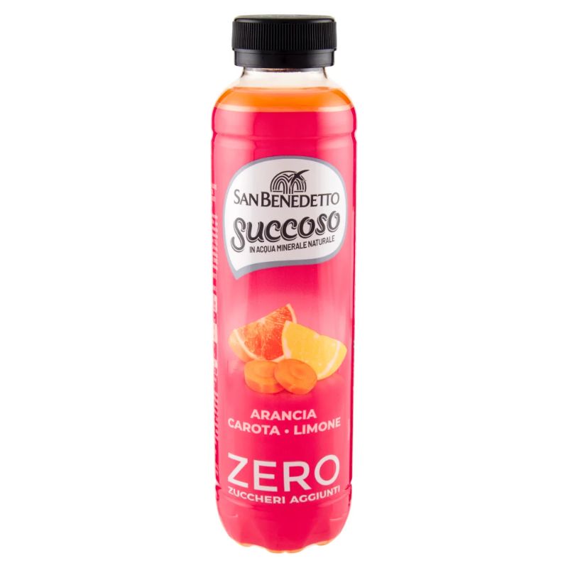 San benedetto Succoso Orange Carotte Citron 12x 0,40