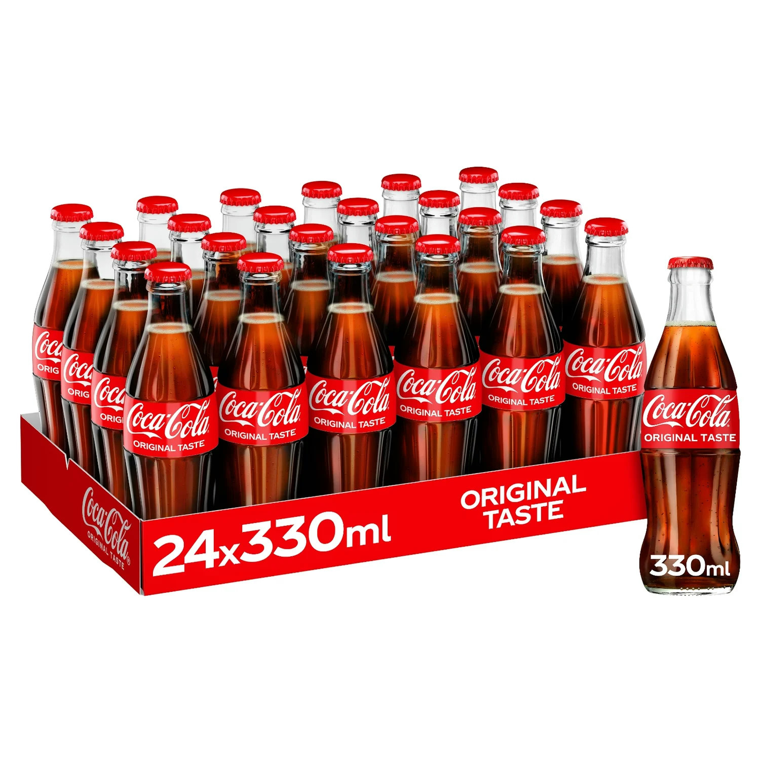 Coca bouteille Verre 24x33cl