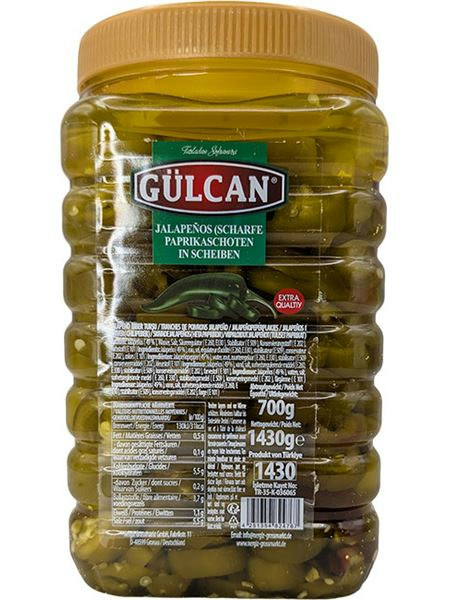Jalapeño-Scheiben 1430g