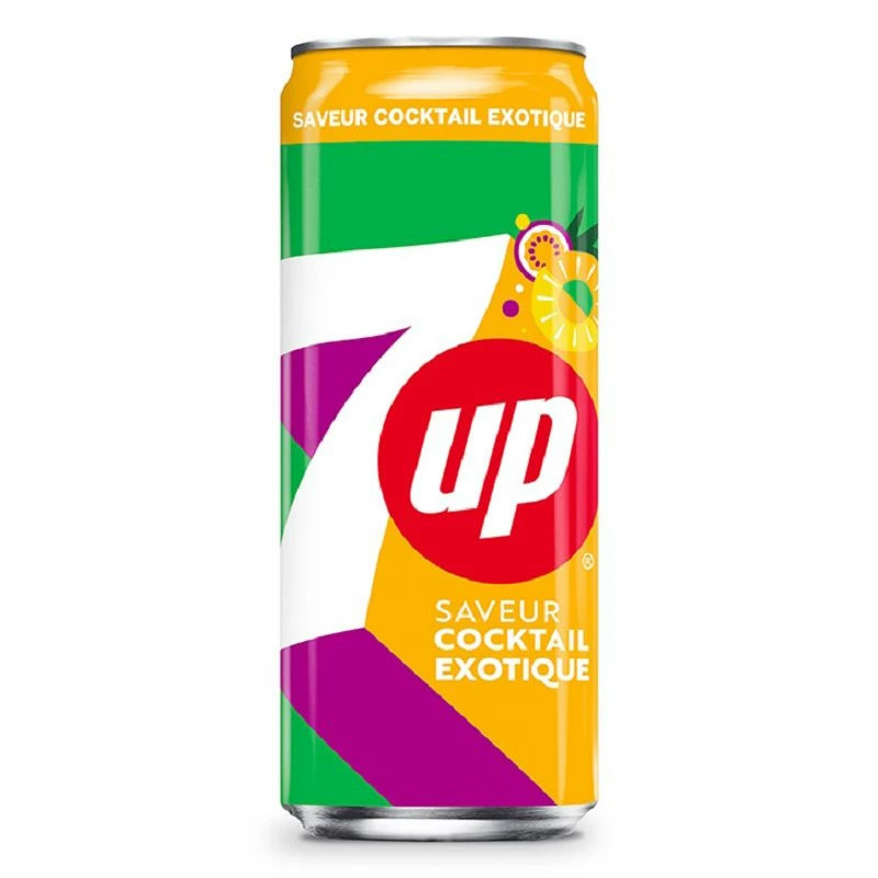 7up Exotique 24x33cl
