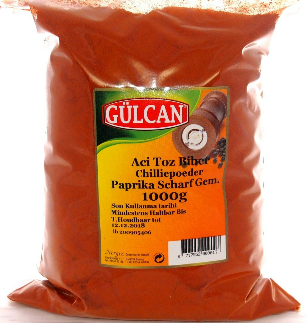 Paprika Salt 1 kg Jar