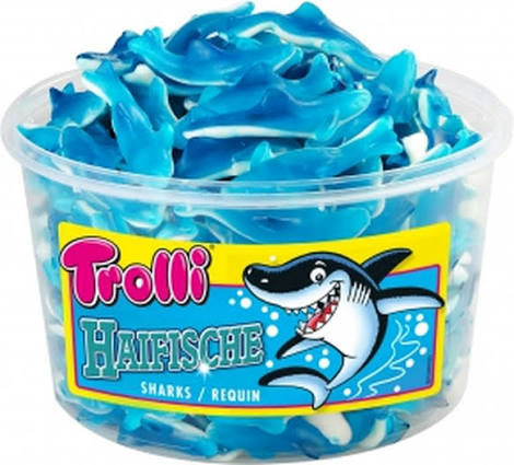 Trolli Requin 150Pcs x 8Gr