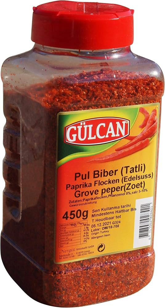 Roter Pfeffer Pulver 450G