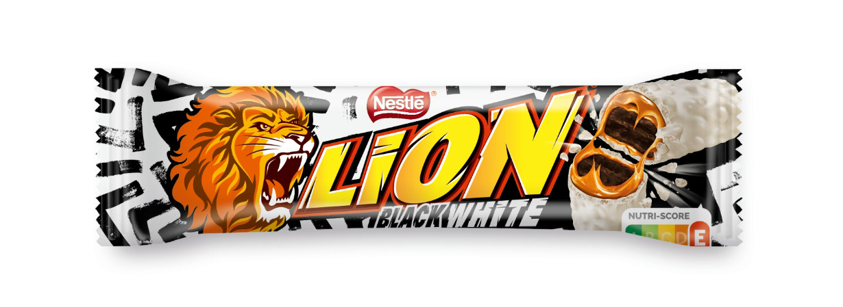 Lion 40x42g Black and White