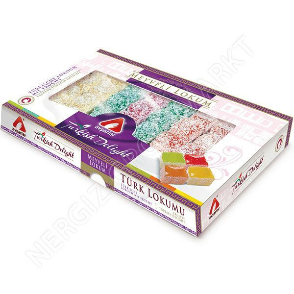 Loukoum Meyve Fruits 350Gr