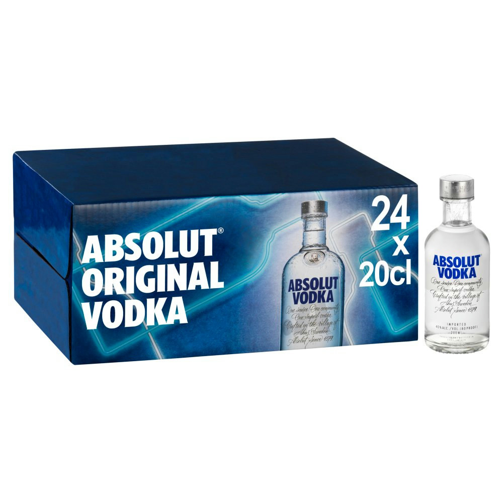 Absolut 20cl x24