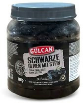 Schwarze Oliven 1kg Gulcan