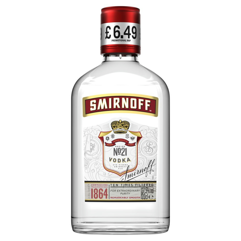 Smirnoff  6 x 20cl