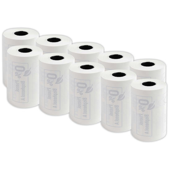 Rolos Térmicos 57mmx40mm 10 PCS Cartão de Crédito