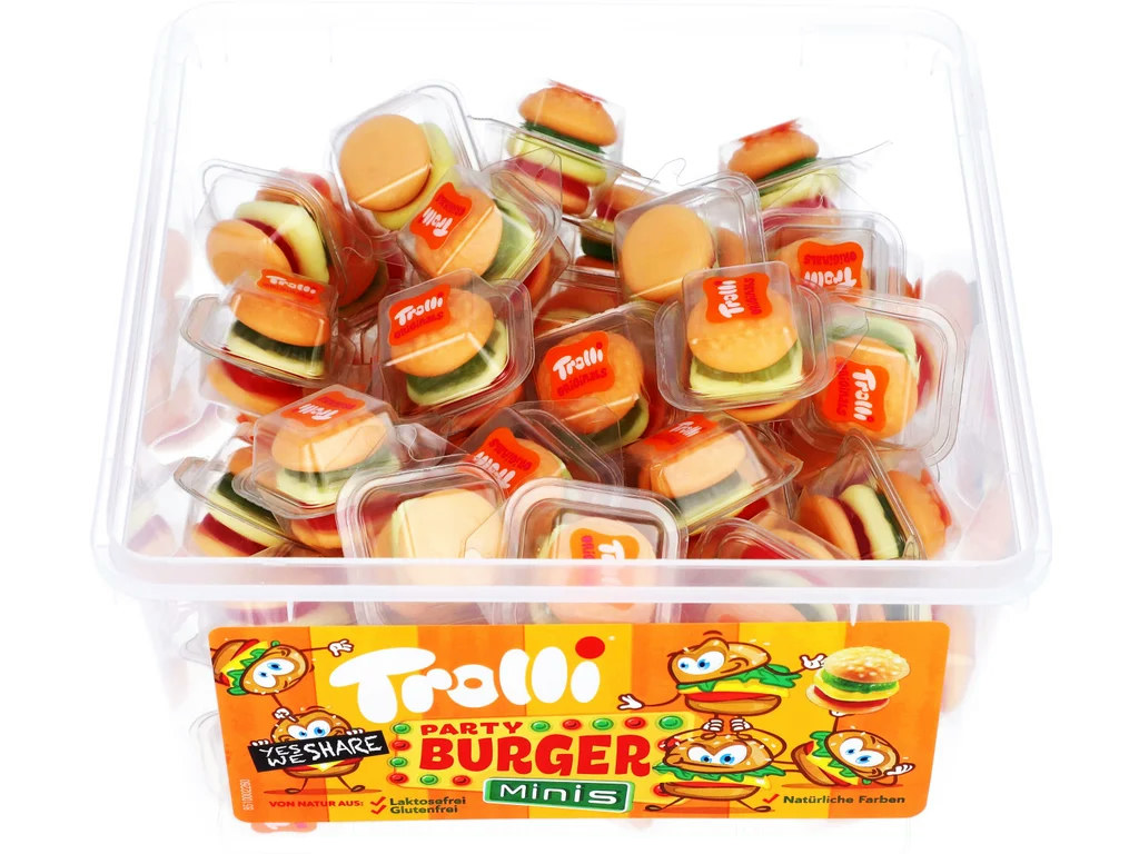 Trolli Mini Burger 60x10gr